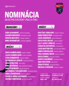 V nominácii na hokejbalový reprezentačný zraz žien je i naša hokejbalistka