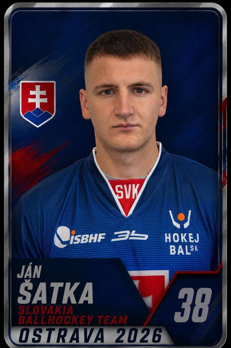 Ján Šatka je v konečnej nominácii na majstrovstvá sveta v hokejbale!