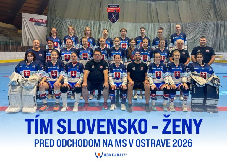 Na svetovom šampionáte v hokejbale žien bude hrať aj naša hráčka!
